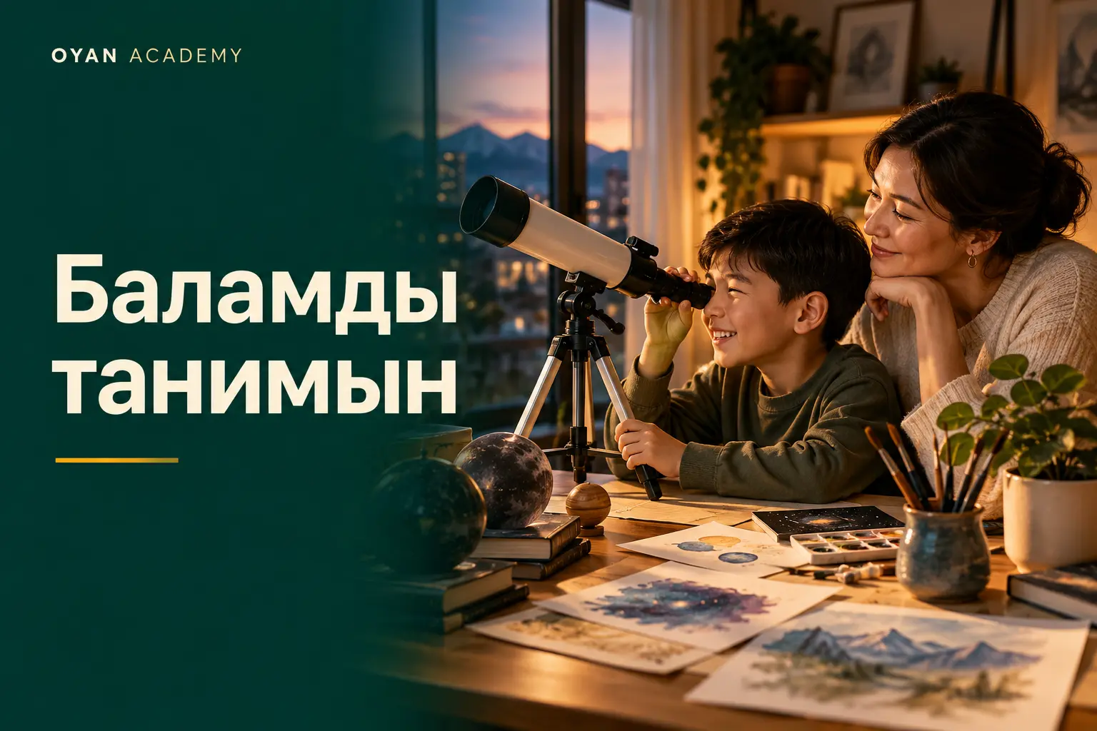 Баламды танимын — курс баннері