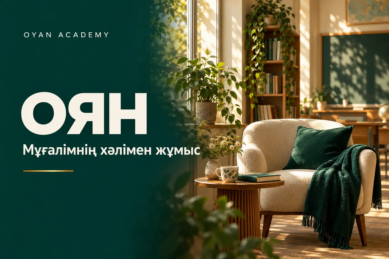 ОЯН: мұғалімнің хәлімен жұмыс — Самал Жұбатқанқызы